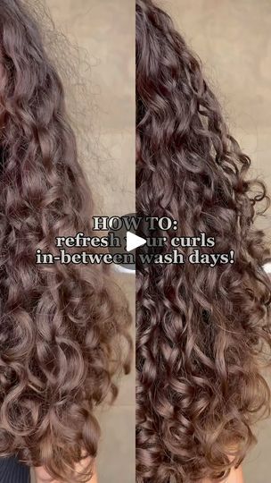 How To Finger Roll Curly Hair, How To Refresh Curls In The Morning, Tips For Defined Curls, Refresh Curls Next Day, Curl Refresh, Curls Hairstyles, The Mist, Curly Hair Tips, Ulta Beauty