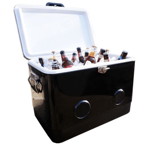 The BREKX 54QT Cooler with Bluetooth Speakers Party Cooler, Wooden Cooler, Drink Coolers, Custom Cooler, Ice Chest Cooler, Camping Coolers, Picnic Cooler, Cooler Box, Best Speakers