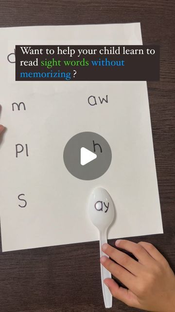 Sight words sorted by phonics skill that make sound ‘ay’ .

This makes learning sight words more logical and less memorizing. 

Recom... | Instagram Ay Words Activities, Learning Sight Words, Word Sorts, Early Reading, Beginning Sounds, Early Readers, Word Activities, Letter Sounds, Business For Kids