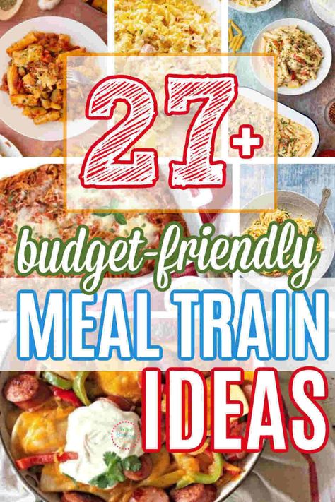 27  Budget-Friendly Meal Train Ideas - What Mommy Does Post Op Meals Healthy, Meal Train Ideas Pasta, Dishes To Take To A Sick Friend, Meals For Families After Surgery, Easy Post Surgery Meals, Meal To Take To Someone After Surgery, Meals For Recovering From Surgery, Meals To Deliver To A Family, Take A Meal Ideas Families