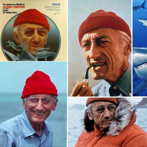 Jacques Cousteau costume Jacques Cousteau Costume, Denim Halloween Costume, Jacque Cousteau, Shark Costume, Jacques Yves Cousteau, Jacques Cousteau, Shark Costumes, Costume Ball, Marine Biologist