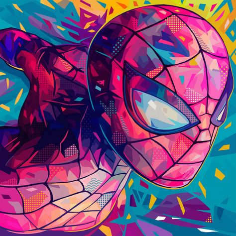 Character Comic, Spiderman Wallpaper, Image Spiderman, Spiderman Artwork, Pop Marvel, Marvel Comics Wallpaper, Marvel Spiderman Art, Man Wallpaper, Spiderman Comic