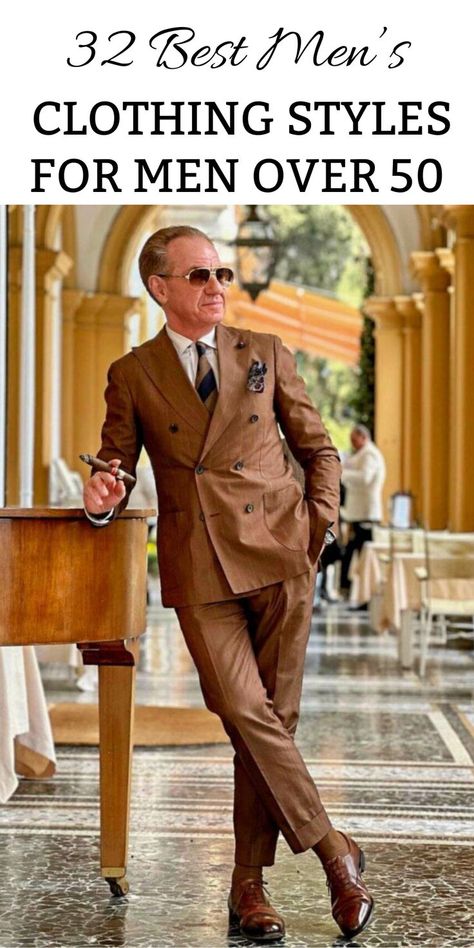 32 Best Men’s Clothing Styles For Men Over 50 Older Male Fashion, Fashion Men Over 50, Mens Outfits Over 50, Coleman Domingo Style, Older Men’s Fashion, Italian Mens Fashion Classy, Men Over 50 Fashion, Old Men Fashion, Mens Professional Fashion