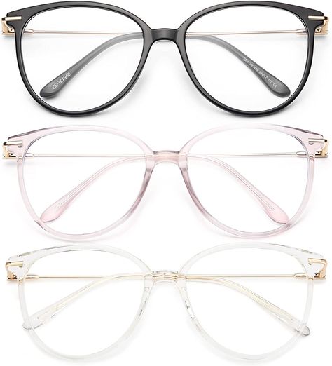 Classy Glasses, Fake Glasses, Computer Gaming, Eye Glasses Frames, Beauty Tips For Face, Black Frames, Glasses Women, Light Black, Womens Glasses