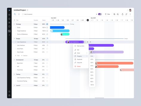 Gant Chart, Dashboard App, Gantt Chart Templates, Web Dashboard, Best Ui Design, Timeline Design, Gantt Chart, Information Graphics, Task Management