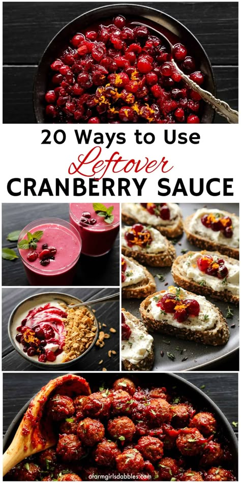 Leftover Cranberry Sauce Recipe, Cranberry Appetizer, Fresh Cranberry Recipes, Cranberry Apple Sauce, Fresh Cranberry Sauce, Best Cranberry Sauce, Cranberry Thanksgiving, Cranberry Compote, Canned Cranberries