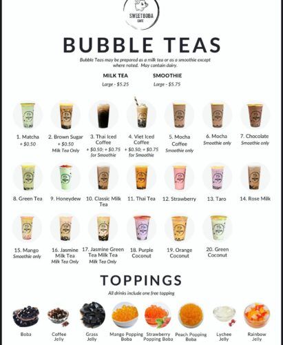 Summer Drink Specials at Sweet Boba Cafe – Cookeville, Tennessee – 06/18/2020 – SPG Family Adventure Network Good Boba Flavors, Boba Flavors To Try, Good Boba Drinks, Best Boba Drinks To Order, Best Boba Drinks, Boba Drinks To Try, Best Boba Flavors, Boba Flavors List, Boba Tea Flavors List