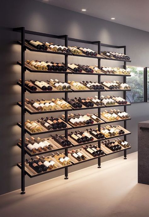 Winery Store Design, Wine Store Design Shop Interiors, Large Rock Garden Landscaping, Wine Display Ideas, Wine Shop Design, Large Rock Garden, Home Wine Rack, Wine Collection Display, Rustic Wine Cellar