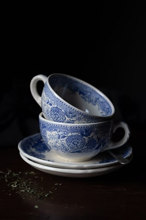 Vintage Tea Cups at ArtfullyWalls, #photography #teacup #vintage #pattern #blue #white #homeinspiration #styleithappy #homedetails #dreamhome #housegoals #interiorlovers #designinspo #decorinspo #interiordecor #interiordesign #artfullywalls #gallerywall #gallerywalldecor #gallerywallinspo #artprints #stellarspaces #homeinspiration #rockininteriors #sorealhomes #interiorlovers #interiorstyling #styleithappy #artfullywalls #gallerywall #gallerywallinspo#affordableartprints Tea Cup Image, Dark Still Life, Teacup Vintage, Images To Paint, Ceramic Tea Cups, Mini Mart, Unique Framing, Asian Photography, English Tea Cups