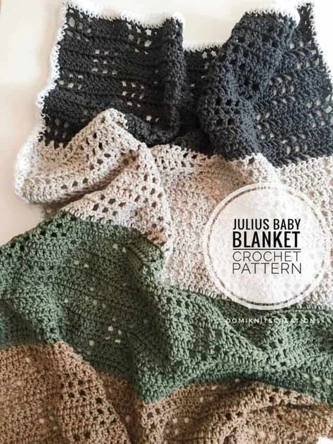 Modern Haken, Baby Boy Crochet Blanket, Confection Au Crochet, Blanket Crochet Pattern, Crochet Blanket Designs, Crochet Blanket Pattern, Haken Baby, Crochet Simple, Crochet For Boys