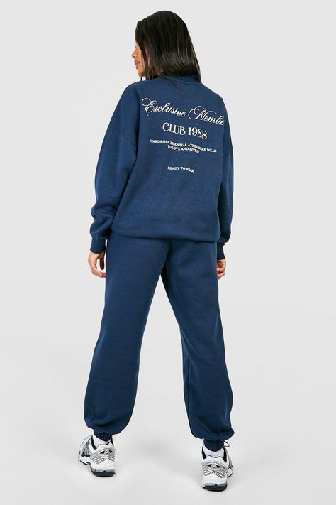 Womens  - Blue Tracksuit, Tracksuit Outfit, Cozy Socks, Tracksuit Women, Embroidered Sweatshirts, Blue Pants, Fashion Face, Every Girl, Delicious Food