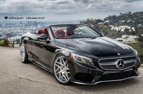 Luxury Knows No Limits: Modified Black Convertible Mercedes S Class Luxury Benz, Convertible Mercedes, Mercedes Cabriolet, Mercedes Convertible, Mercedes Benz Convertible, Mercedes Sport, Mercedes Benz Coupe, Black Mercedes Benz, Mercedes Benz Classes