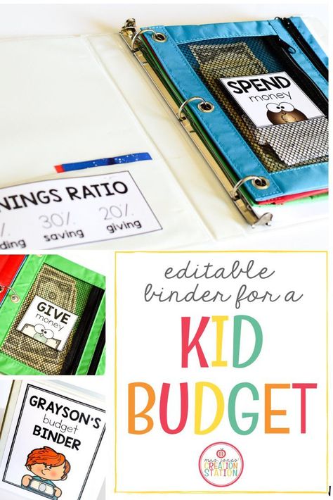 Homeschool Budget, Kids Money Management, Financial Literacy Lessons, Kids Budget, Classroom Homeschool, Teaching Money, Money Activities, How To Teach Kids, Kids Money