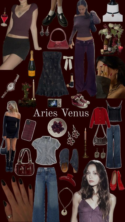 Aries Core Aesthetic, Aires Zodiac, Aries Outfits, Venus In Aries, Aries Aesthetic, Zodiac Sign Fashion, Aquarius Rising, Aries And Libra, Gemini Rising