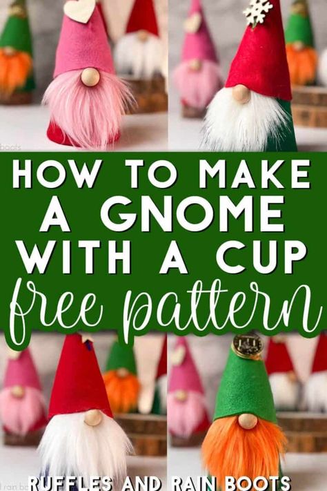 Natal, Easy To Make Gnomes, Making Nomes, Diy Nomes Projects, Valentine Favors For Church, Turkey Gnomes Diy, Gnome Patterns Free Sewing, Spring Gnomes Diy How To Make, Summer Gnomes Diy