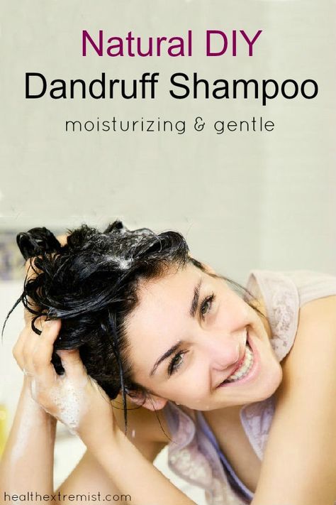 Natural DIY Dandruff Shampoo Recipe Baking Soda For Dandruff, Hair Mask Diy, Hair Dye Removal, Baking Soda For Hair, Shampoo Recipe, Getting Rid Of Dandruff, Homemade Shampoo, Diy Shampoo, Hair Cleanser