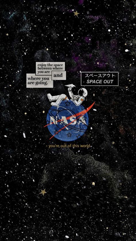 Astronaut In Space Aesthetic, Astronomy Aesthetic Wallpaper Iphone, Nasa Wallpaper Aesthetic, Wallpaper Aesthetic Space, Iphone Wallpaper Nasa, Wallpaper With Quotes, Lovers Wallpaper, Number Zero, Nasa Wallpaper