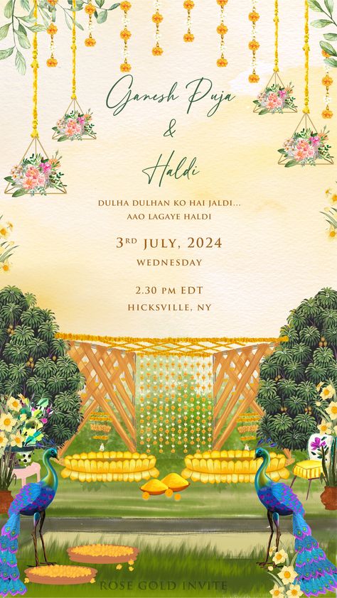 Enchanting Invite for th evibe of haldi is all there please have a look. . . For any query get in touch on 9990043069 Haldi Sunboard, Haldi Invitation Background, Haldi Poster Design, Haldi Template Background, Haldi Invitation Card Background, Haldi Invite Template, Haldi Wedding Invitation, Haldi Invitation Card Template, Haldi Ceremony Invitation Card