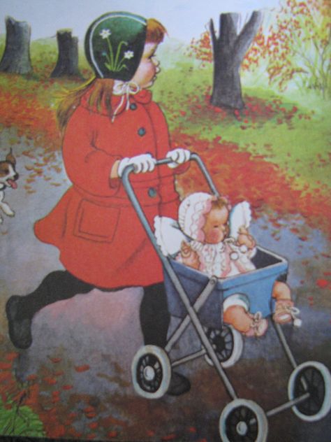 We dress our babies in their bonnets by Eloise Wilkins Eloise Wilkin, 1950s Art, Golden Books, Book Baby, Childrens Books Illustrations, Childhood Books, Golden Book, Vintage Illustrations, Little Golden Books