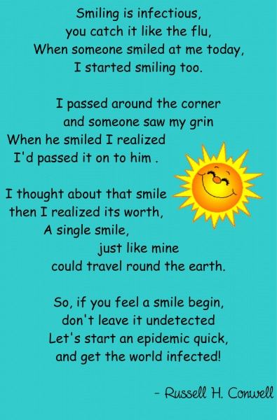 Smile...pass it on. Poems In English, Childrens Poems, Childrens Poetry, Funny Poems, Poetry For Kids, Kids Poems, Preschool Songs, Book Marks, A Poem