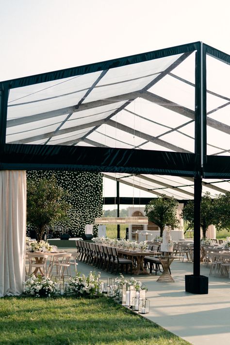 Event Venue Design, Event Venue Spaces, Clear Tent, Events Place, Modern Wedding Venue, Dream Wedding Venues, Event Tent, Wedding Tent, Countryside Wedding