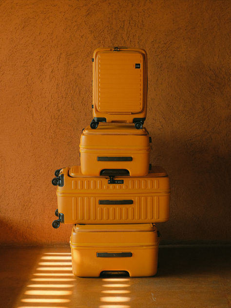 Carry essentials that simplify movement with LOJEL's Cubo Fit in Golden Ochre! Convenience on the go and for easy-access in tight spaces. #LOJEL #LOJELCommunity #LOJELJourneys #CarryOn #CarryOnLuggage #CheckIn #CheckInLuggage #Bags #TravelSet #LuggageSet #Travel #TravelCompanion #TravelLover #Traveller #Suitcase #Luggage #PackYourBags #PackWithMe #Luggage Luggage Photography, Luggage Aesthetic, Premium Luggage, Carryon Luggage, Carry On Essentials, Lightweight Luggage, Luggage Brands, Pack Your Bags, Travel Set