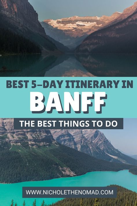 Banff Road Trip, Beautiful Places In Canada, Banff Itinerary, Places In Canada, Canada Photography, Yoho National Park, Canada Travel Guide, Hiking Photography, Adventure Guide