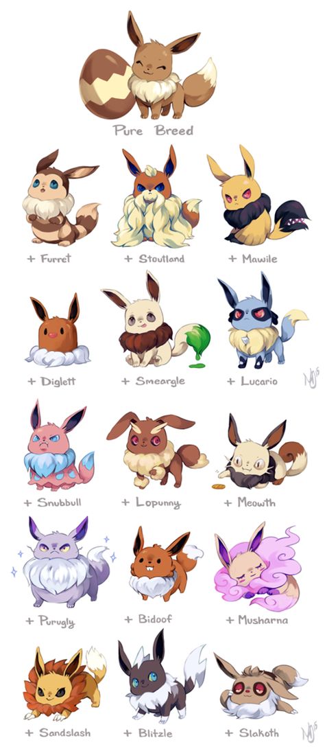 Mixed Breed Eevees Giratina Pokemon, Pika Pika, Pixel Art Pokemon, Pokemon Fusion Art, Pokemon Breeds, Oc Pokemon, Gameboy Color, Pokémon Stuff, Pokemon Eeveelutions