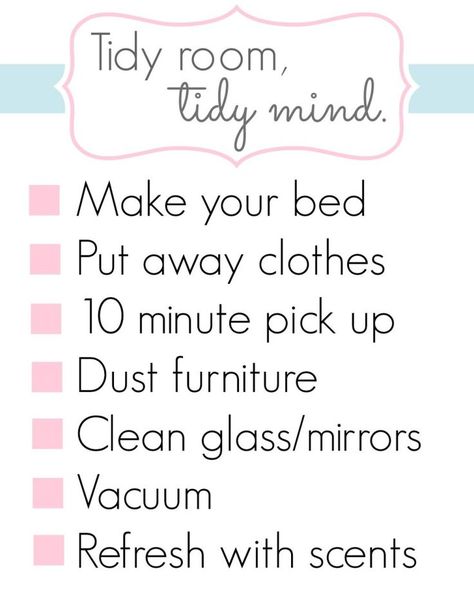 Organisation, Clean Room Checklist, Cer Nocturn, Room Cleaning Tips, Room Checklist, Tidy Room, Room Hacks, Cleaning My Room, Ideas Para Organizar