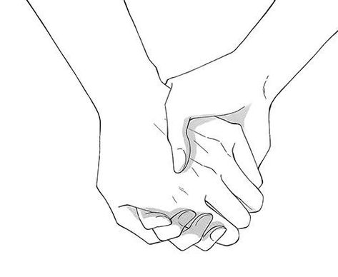 Mains Couple, Holding Hands Drawing, Hand Drawing Reference, Hand Reference, Hand Sketch, Drawing Inspo, Cute Couple Art, Anime Drawings Tutorials, Art Base