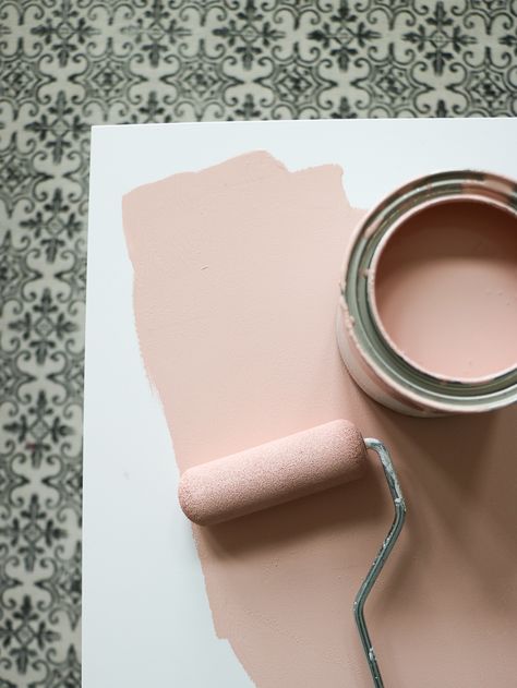 Favorite Paint Colors | BEHR® Color Clinic | See how I matched the perfect color and sheen in my latest project in partnership with @behrpaint for the BEHR® Color Clinic. #BEHRColorClinic #ad Pink Paint Colors Behr, Paint Colors Behr, Blush Pink Paint, Pink Paint Colors, Behr Colors, Behr Paint Colors, Behr Paint, Favorite Paint Colors, Favorite Paint