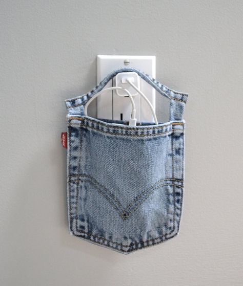 Cell phone charger holder wall charging station by SunnyLemons Diy Phone Stand, Cell Phone Charging Station, Kids Cell Phone, Cell Phone Charger Holder, Phone Charging Station, Phone Case Holder, Iphone Dock, Phone Charger Holder, Charger Holder