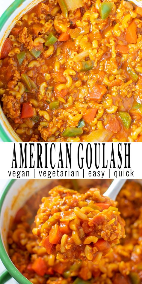 Goulash Recipes Vegetarian, Meatless Goulash Recipes, Vegan Goulash Recipes, Dairy Free Goulash, Vegetarian Goulash Recipes, Goulash Vegetarian, Vegetarian Goulash, Vegan Goulash, Vegan Casseroles