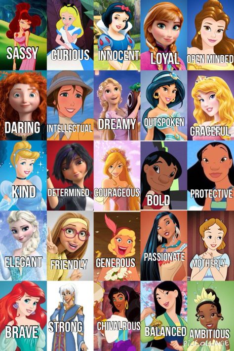 Disney ladies Disney Princess Personality, Disney Humor, Lindo Disney, Disney Princess Memes, Disney Mignon, Disney Princess Funny, Foto Disney, Disney Ships, Image Princesse Disney