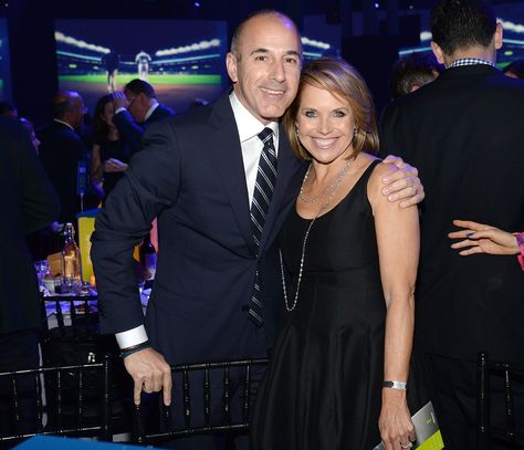 Katie Couric Says Matt Lauer 'Ultimately Turned Out to Be Two Very Different People' Today Show Hosts, Her Silence, Matt Lauer, Broadcast News, Hoda Kotb, Photo Bank, Katie Couric, Women In Leadership, Dress For Success