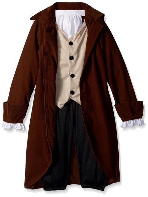 Colonial Costumes For Boys, Benjamin Franklin Costume, Jane Austen Costume, Colonial Costume, Knickers Pants, Ferdinand Magellan, Soldier Costume, Famous Babies, California Costumes