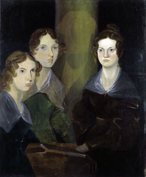 The Sublimely Inaccurate Portrait of the Brontë Sisters Agnes Grey, Famous Sisters, Anne Bronte, Emily Brontë, Charlotte Brontë, Bronte Sisters, Charlotte Gainsbourg, Three Women, Emily Bronte