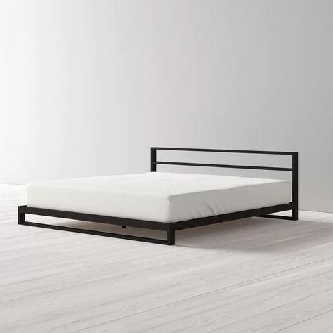 Steel Bed Design, Steel Bed Frame, Welded Furniture, Minimalist Bed, Bed Frame Design, Steel Bed, Low Bed, Metal Furniture Design, Simple Bed