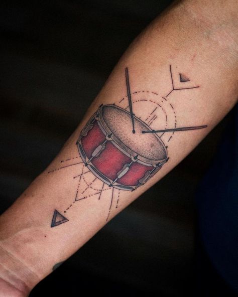 Drum Tattoo Ideas, Drum Tattoos, Drummer Tattoo, Wolverine Tattoo, Drummer Art, Drum Tattoo, La Tattoo, Scar Tattoo, Music Tattoo Designs