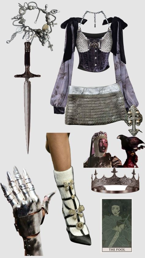 Created by goblnvomit on Shuffles Joan Of Arc Outfit, Joan Of Arc Cosplay, Joan Of Arc Aesthetic, Whimsy Core, Joan Arc, Joan Of Arc Costume, Knight Core, Medieval Core, Fantasy Realm