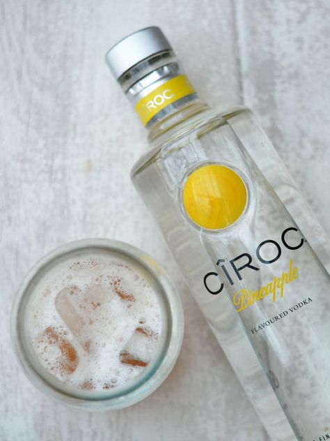 Pineapple Ciroc Drinks Recipes, Ciroc Drinks, Ciroc Pineapple, Surimi Recipes, Ciroc Recipes, Crohns Recipes, Endive Recipes, Scallions Recipes, Pineapple Vodka