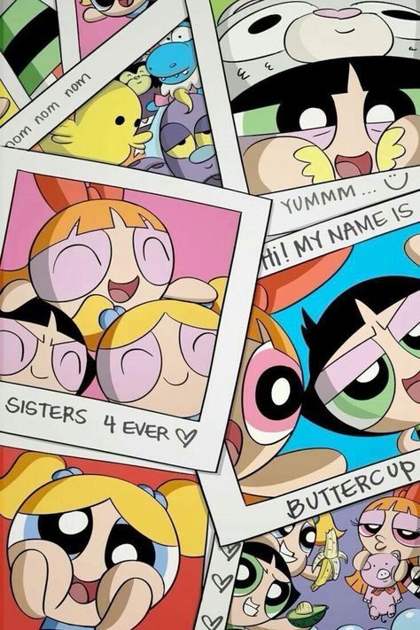 Powerpuff Kızları, Powerpuff Girls Wallpaper, Wallpaper Retro, Wallpaper Disney, The Powerpuff Girls, The Powerpuff, Pop Art Wallpaper, 캐릭��터 드로잉, Cartoon Wallpaper Iphone