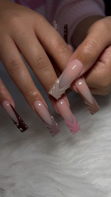 Miracle O’Neal on Instagram: "💅🏾 CUFFING SEASON COLLECTION DROPPING SOON 😱😱😱 Using: @vbeautypure #112 #052 #138 #133 #086 GEL COLOR perfect nude acrylic for the base 🩷 CODE: Miraclesnailss for 💰 off! #vbp #teamv #vbeautypure #miraclesnailss #explorepage #explore #nails #nailsofdouglasville #douglasvillenailtech #viral #douglasvillenails #atlantanails" Cuffing Nail, Nail Spot, Cuffing Season, Pretty Nail Designs, Nail Brush, Nail Brushes, Dope Nails, Matte Nails, Best Acrylic Nails