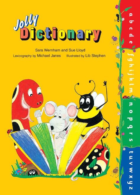 Easy to use child friendly dictionary. Jolly Grammar, Phonics Alphabet, Active Learning Strategies, Phonics Flashcards, Print Letters, Grammar Book, Jolly Phonics, Phonics Words, Teaching Grammar