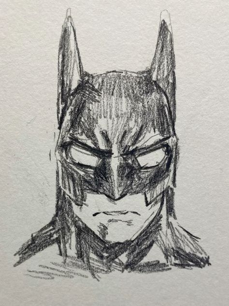 As a traditional illustrator and concept artist passionate about retro-futurism, these sketches are a glimpse into my inner universe. Spider Man Into The Spider Verse Drawing, Sketch Ideas Character, Batman Mask Drawing, Sketch Book Pencil Drawing, Sketch Cartoon Characters, Art Sketches Marvel, Bat Man Drawings, Batman Doodle Art, Lego Batman Drawing