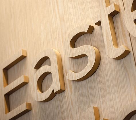 Wood on wood - 3d letters | Eastern Mental Health Centre Plywood Signage, Wooden Letter, Way Finding Design, Wood Signage, Entrance Signage, Signage Board, Wooden Signage, Park Signage, Wall Signage