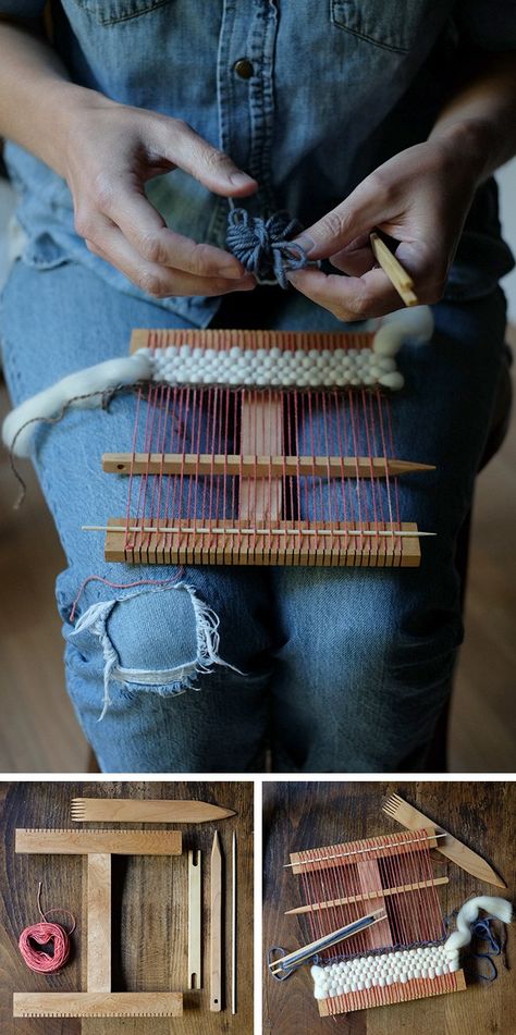 Saori Weaving, How To Weave, Lucet, Weaving Tutorial, Hand Looms, Diy Weaving, Weaving Textiles, Weaving Projects, Weaving Art