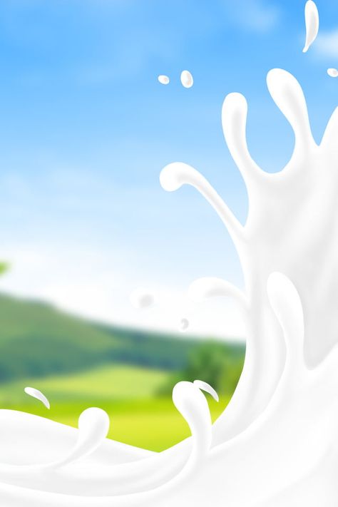 Fresh Milk Promotion Gourmet Poster Background World Milk Day Creative Ads, Milk Poster Design, Milk Background, Milk Branding, Milk Poster, Milk Ads, Milk Advertising, Dutch Lady, Milk The Cow