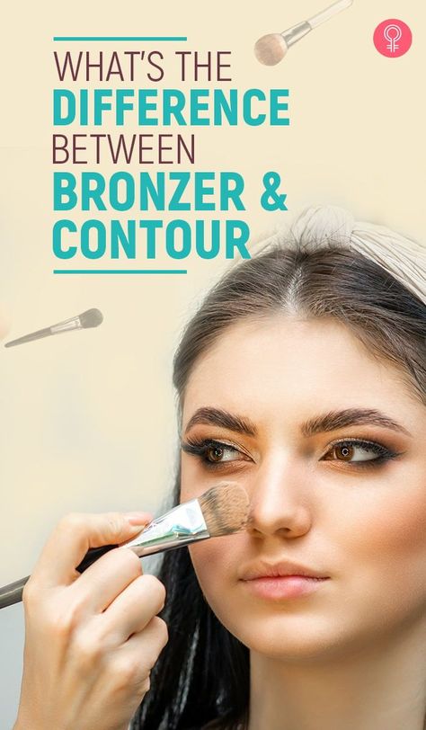 Where To Apply Bronzer And Highlighter, Applying Bronzer And Highlighter, Difference Between Contour And Bronzer, How To Wear Bronzer, Where Does Bronzer Go On Your Face, How To Apply Bronzer For Beginners, Where To Put Highlighter On Face, Applying Contour, Bronzer Vs Contour