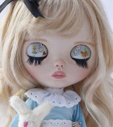 Sleepy Eyes, Plastic Doll, Custom Blythe, Hard Candy, Blythe Doll, Blythe Dolls, Alice In Wonderland, Art Dolls, Fairy Tales